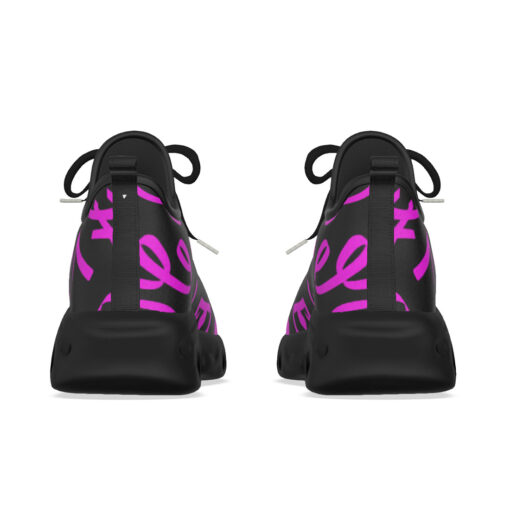 Pink Brushstrokes Sports Shoes - Image 8