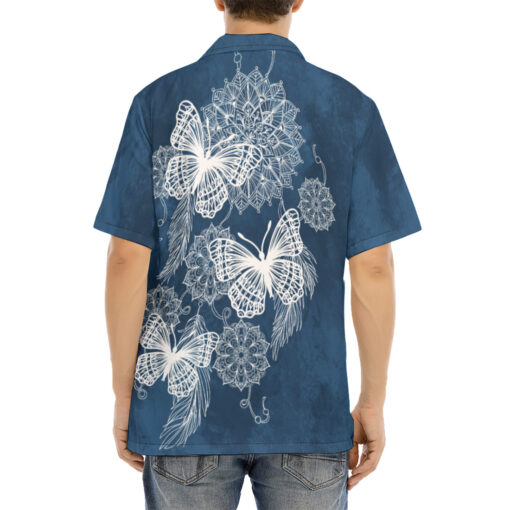 Dreamcatcher and Butterfly Hawaiian Shirt - Image 4