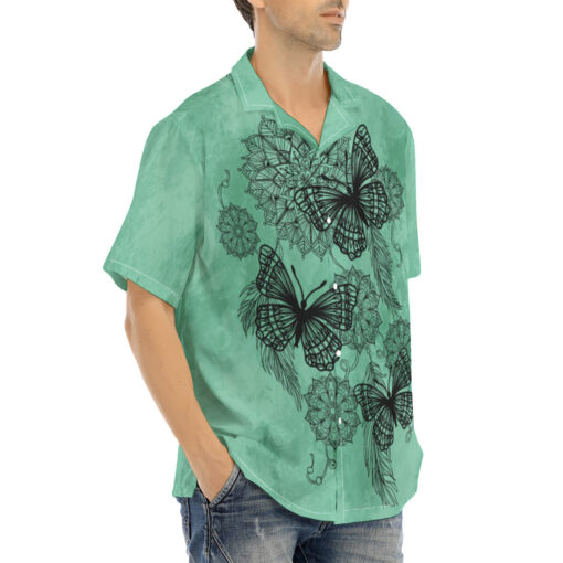 Tattoo Art Dreamcatcher Hawaiian Shirt - Image 2