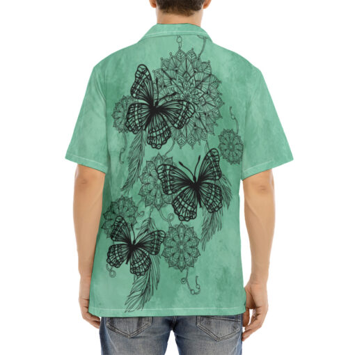 Tattoo Art Dreamcatcher Hawaiian Shirt - Image 4