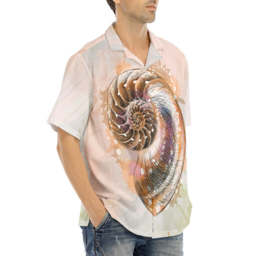 Nautilus Shell Hawaiian Shirt - Image 2