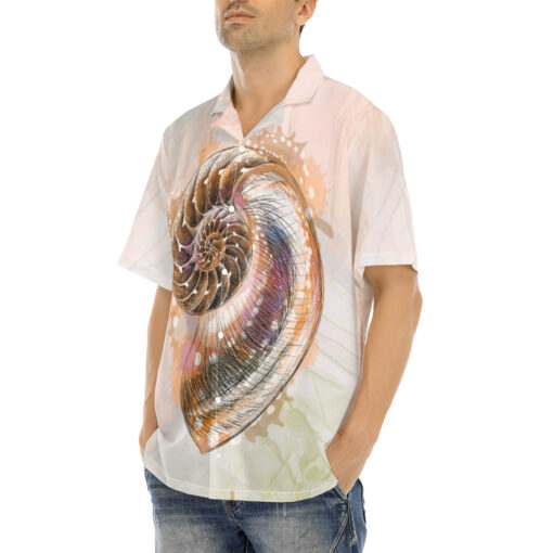 Nautilus Shell Hawaiian Shirt - Image 3