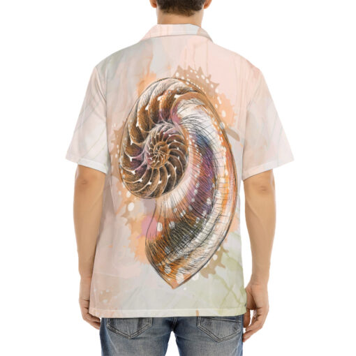 Nautilus Shell Hawaiian Shirt - Image 4