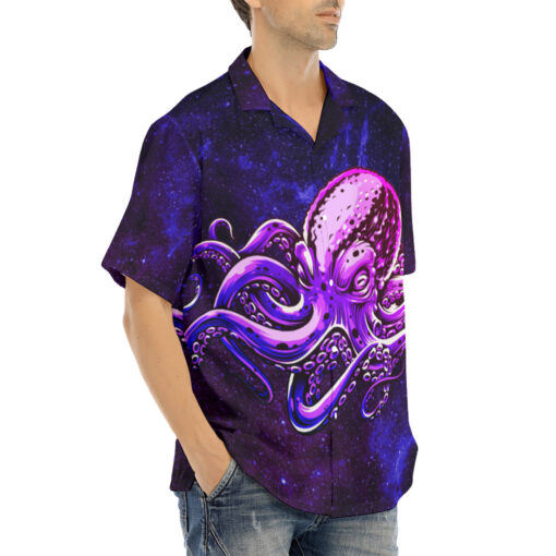 Space Octopus Hawaiian Shirt - Image 2