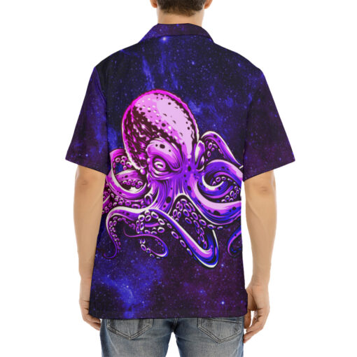 Space Octopus Hawaiian Shirt - Image 4