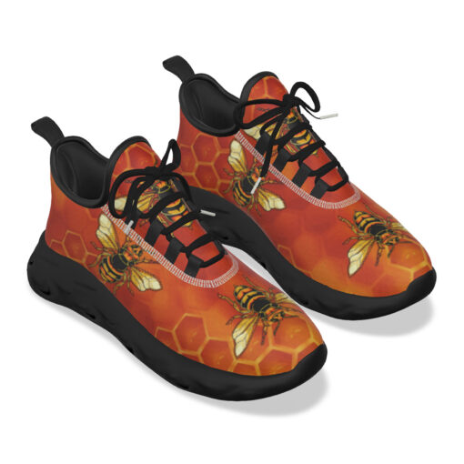 Bee Honeycombs Sports Shoes - Image 5