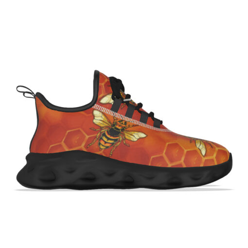 Bee Honeycombs Sports Shoes - Image 6