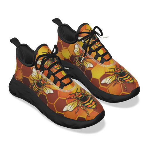 Bees Honeycomb Sports Shoes - Image 5