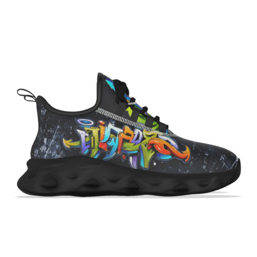 Bright Graffiti Sports Shoes - Image 6