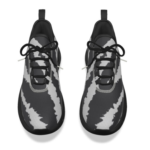 Gray Zebra Sports Shoes - Image 4