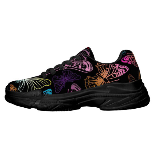 Colorful Butterflies Running Shoes - Image 4