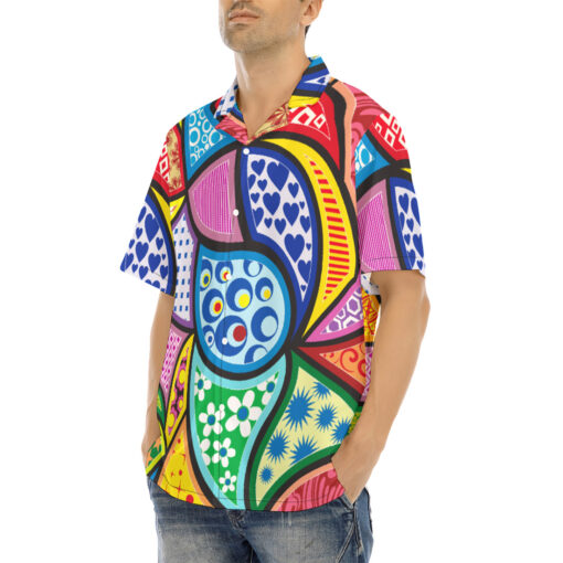 Ethnic Colorful Ornament Hawaiian Shirt - Image 3