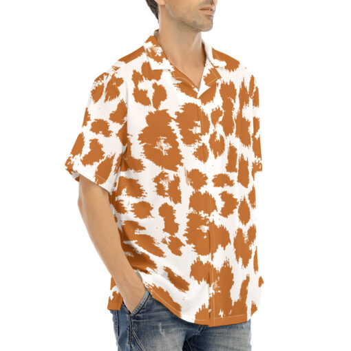 Leopard Texture Art Hawaiian Shirt - Image 2