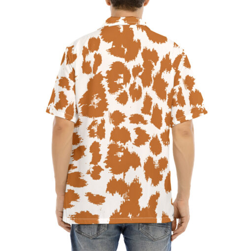 Leopard Texture Art Hawaiian Shirt - Image 4