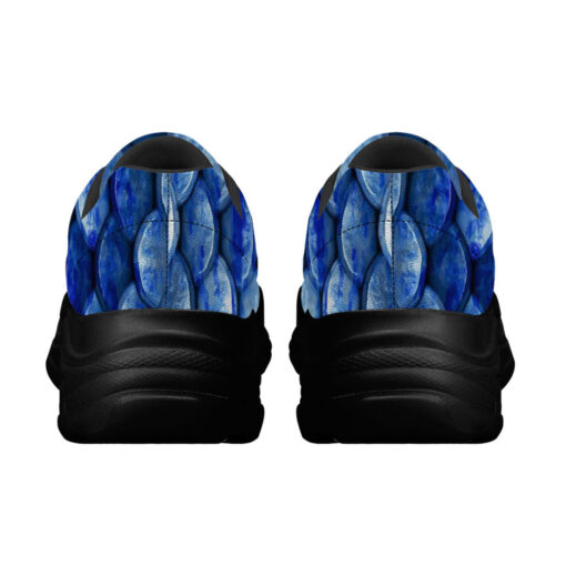 Blue Fish Scales Running Shoes - Image 3