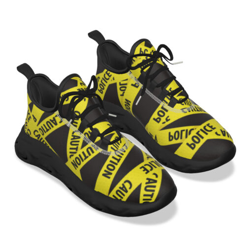 Police Tape Caution Sports Shoes - Image 5