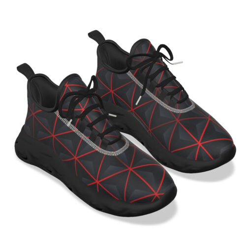 Futuristic Pyramid Shape Sports Shoes - Image 5