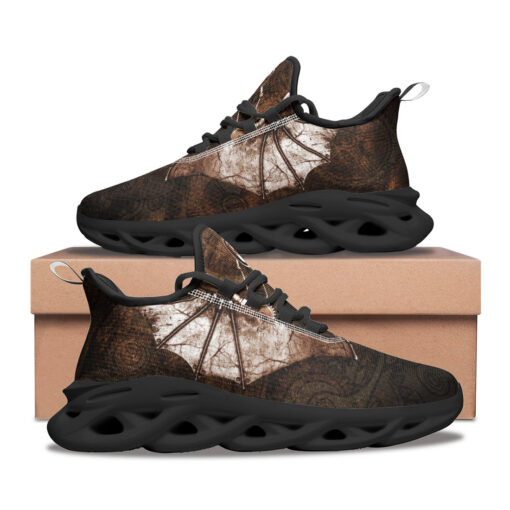 Steampunk Wings Bat Sports Shoes - Image 2