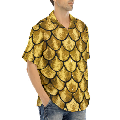 Golden Scales Hawaiian Shirt - Image 2