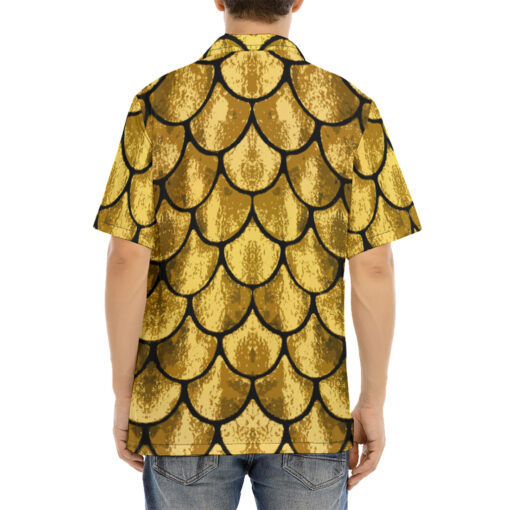 Golden Scales Hawaiian Shirt - Image 4