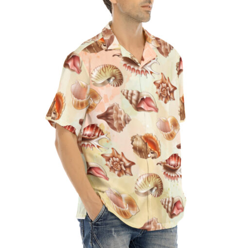 Seashells Hawaiian Shirt - Image 2