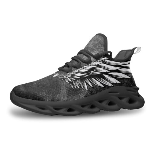 Wings Tattoo Style Sports Shoes