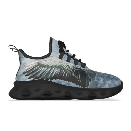 Wings Watercolor Sports Shoes - Image 6