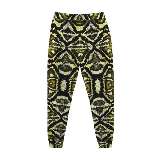 Yellow Snake Ornament Sweatpants - Image 2