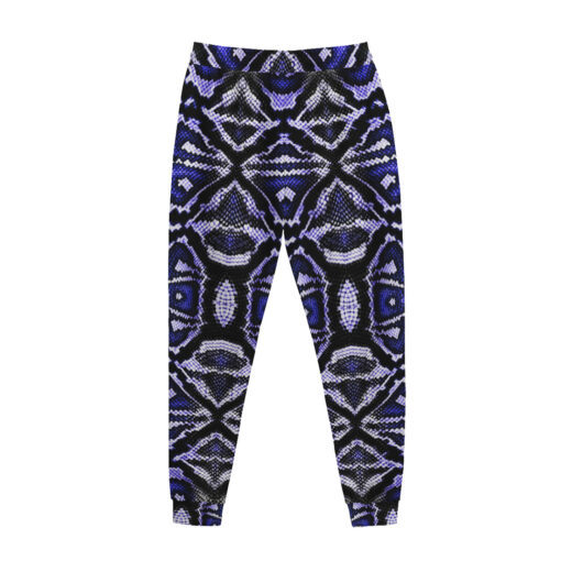 Blue Snake Ornament Men's Tracksuit - Image 3