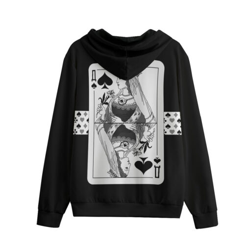 Queen of Spades Playing Cards Men's Tracksuit - Image 2