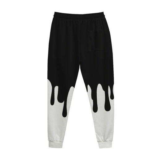 Black Paint Smudges Men's Tracksuit - Image 3