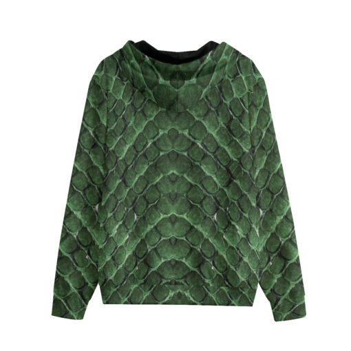 Green Snake Texture Men's Tracksuit - Image 2