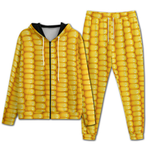 Corn Pattern Men's Tracksuit