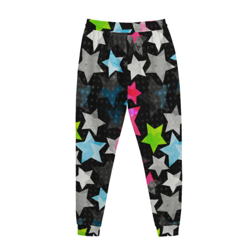 Abstract Grunge Stars Sweatpants - Image 2