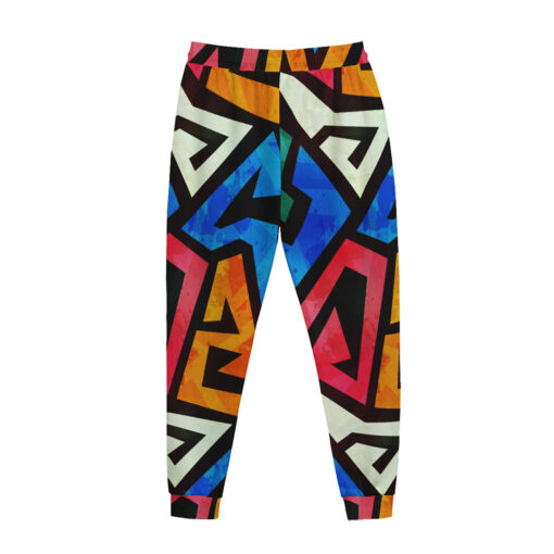 Grunge Colored Graffiti Sweatpants - Image 2