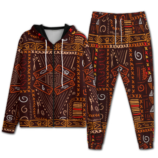 African Art Aboriginal Men's Tracksuit