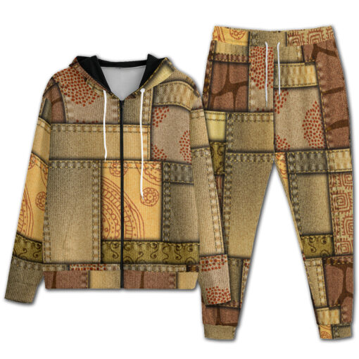 Patchwork Safari Men's Tracksuit