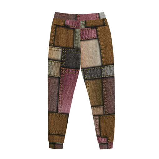 Denim Patchwork Sweatpants - Image 2