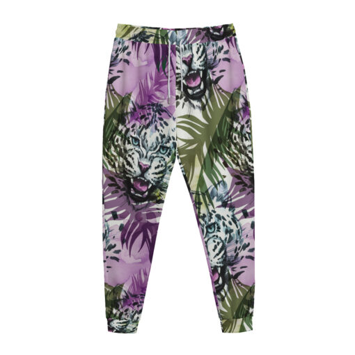 Leopards Exotic Tropical Sweatpants