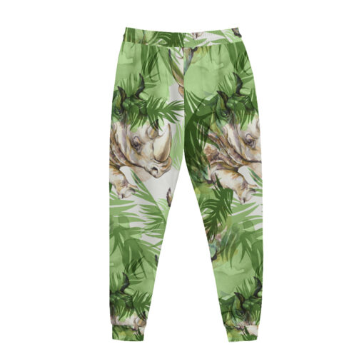 Rhinoceros Exotic Tropical Men's Tracksuit - Image 3