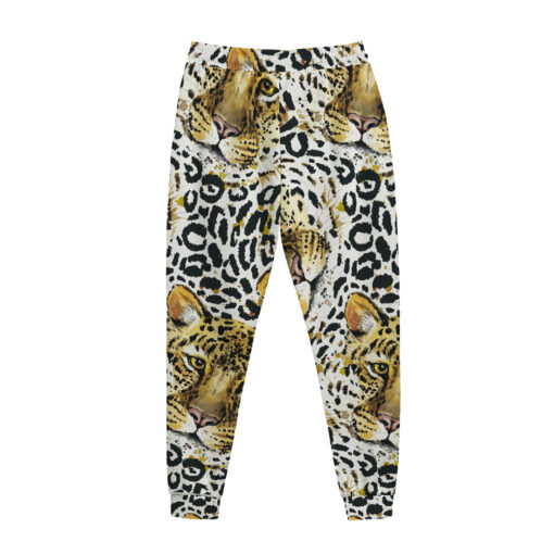 Leopard Wild Animal Art Sweatpants - Image 2