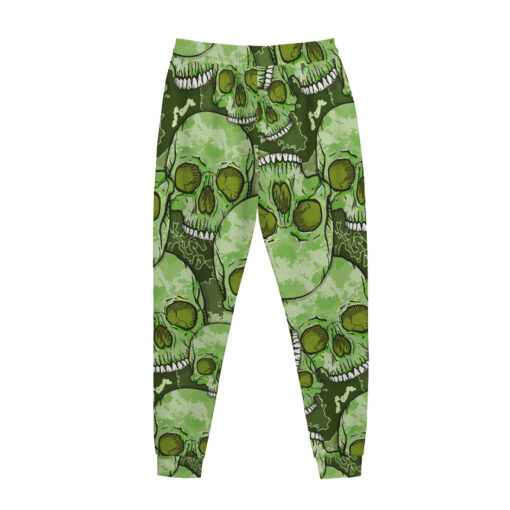 Green Skulls Camouflage Men's Tracksuit - Image 3