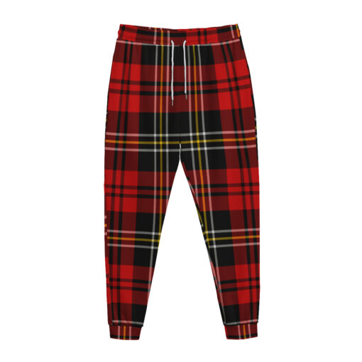 Classic Red Tartan Sweatpants