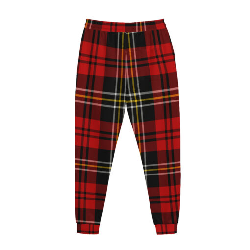 Classic Red Tartan Sweatpants - Image 2