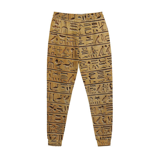 Egyptian Hieroglyphs Stone Sweatpants - Image 2