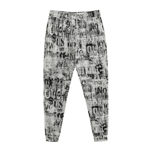 Vintage Newspaper Sweatpants