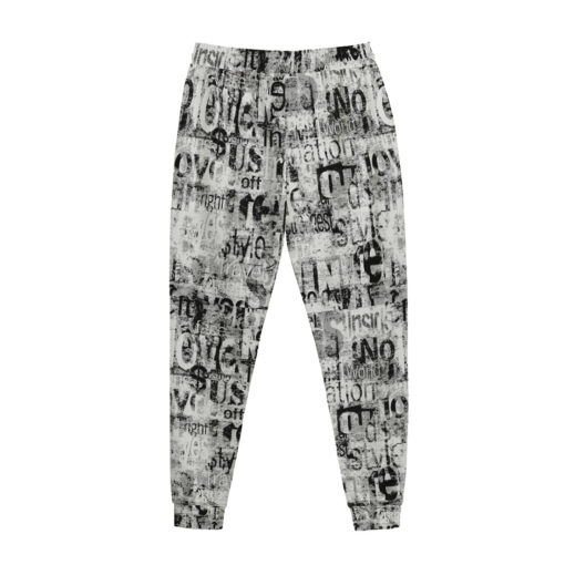 Vintage Newspaper Sweatpants - Image 2