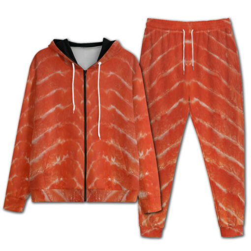 Salmon Fish Men's Tracksuit