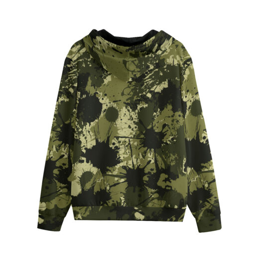 Ink Paint Splashes Camouflage Men's Tracksuit - Image 2