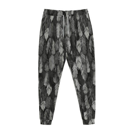 Black Feathers Plumage Sweatpants